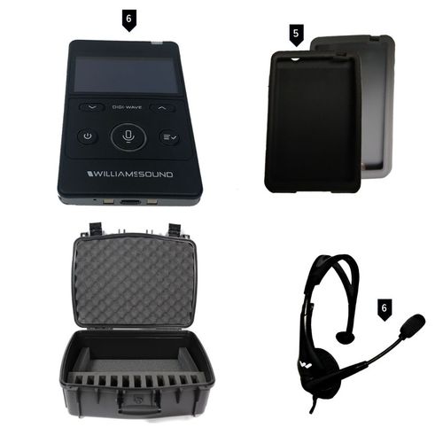Williams Sound Digi-Wave 400 Wireless Intercom System - DWS COM 6 400