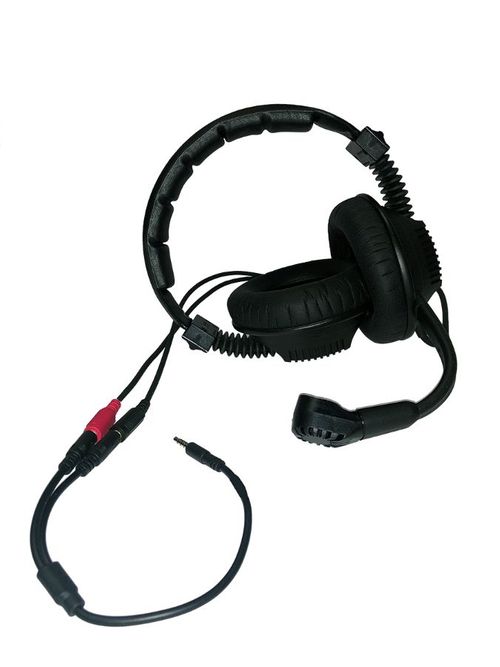 Williams Sound Heavy-Duty Dual-Muff Headset Microphone - MIC 168