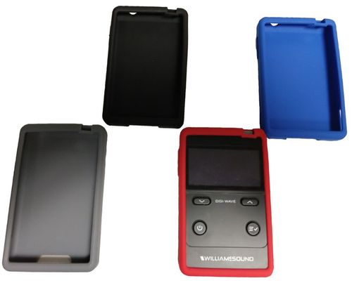 Williams Sound Silicone Skins with Lanyard and Wrist Strap - Black - CCS 061 BK