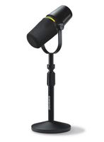 XLR/USB SPEECH MICROPHONE, BLACK +STAND - MV7plus-K-BNDL