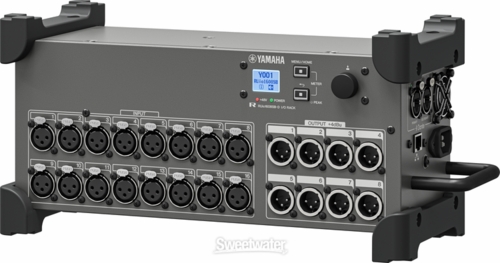 Yamaha 16 Input, 8 Output Dante Box Stage Box, 96 kHz - RUIO1608SB-D