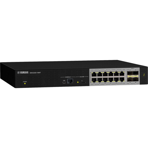 Yamaha L2 MultiGigabit Network Switch 16 port with 4 SFP+ ports - SWX2320-16MT