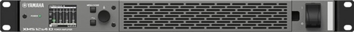 Yamaha 4-Ch power amplifier, 1200W total, 1U, Lo-Z/Hi-Z, Dante enabled - XMS12S4-D
