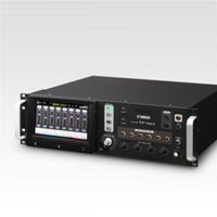 Yamaha 40 Input mixing channels (32 mono + 2 stereo + 2 return); 20 AUX (8 mono + 6 stereo) + stereo + sub buses; 4 Matrix; 8 DCA groups; 16 analog XLR/TRS combo mic/line inputs + 2 analog RCA pin stereo line analog inputs; 16 analog (8 XLR; 8 1/4" TRS) outputs; 34 x 34 digital record/playback channels via USB 2.0 + 2 x 2 via USB storage device; 1 expansion slot for NY64-D audio interface card; ships with Steinberg Nuendo Live software; 3RU, - yamaha-tf-rack