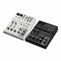 Yamaha 6-Channel Live Streaming Loopback Audio USB Mixer - AG06MK2 (Black)