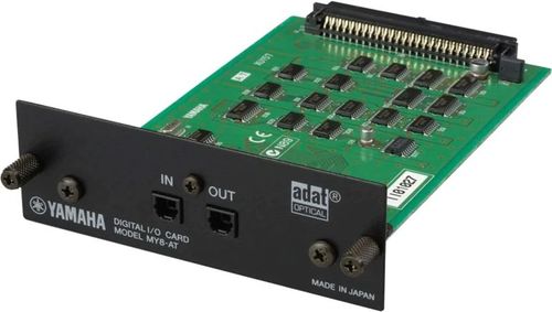 Yamaha 8-Channel ADAT I/O card; optical I/O connectors, - yamaha-my8at