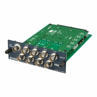 Yamaha 8-Channel AES/EBU I/O card with video reference input; nine BNC connectors, - yamaha-my8aeb