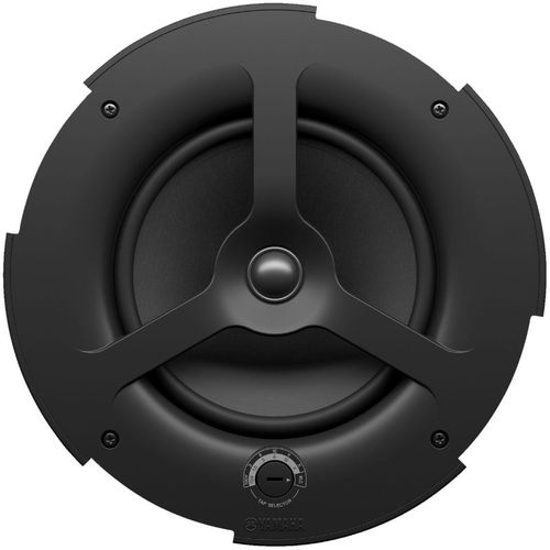 Yamaha 8" (LF) with 1" (HF); 96Hz-20kHz; 110 degree conical coverage; 50w PGM; 12w; 6w; 3w; 1.5w 70/100V Taps; black finish, - yamaha-vc8