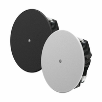 Yamaha 8" (LF) with 1" (HF); open back; 52Hz-20kHz; 110 degree conical coverage; 50w PGM; 12w; 6w; 3w; 1.5w 70/100V Taps; white finish, - yamaha-vc8nw