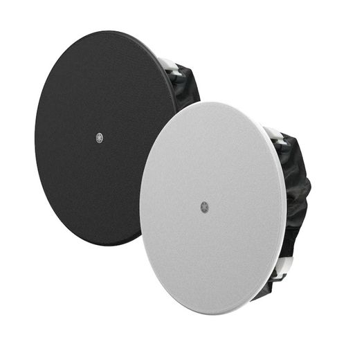 Yamaha 8" (LF) with 1" (HF); open back; 52Hz-20kHz; 110 degree conical coverage; 50w PGM; 12w; 6w; 3w; 1.5w 70/100V Taps; white finish, - yamaha-vc8nw