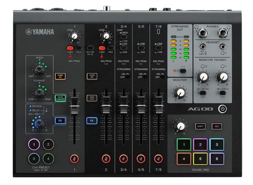 Yamaha AG08 Live Streaming Mixer