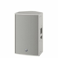 Yamaha Dante-equipped powered speaker; 2000w; 12" LF; 2" titanium compression driver on rotatable 90 x 60 horn (White), - yamaha-dzr12-dw