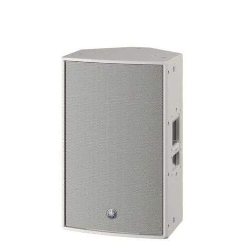 Yamaha Dante-equipped powered speaker; 2000w; 12" LF; 2" titanium compression driver on rotatable 90 x 60 horn (White), - yamaha-dzr12-dw