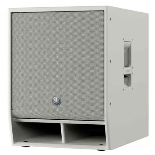 Yamaha Dante-equipped powered subwoofer; 1600w; 15" woofer (White), - yamaha-dxs15xlf-dw