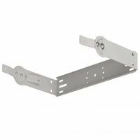 Yamaha Horizontal U-Bracket DZR10/CZR10; mounts to top and bottom of loudspeaker cabinet (white), - yamaha-ub-dzr10hw