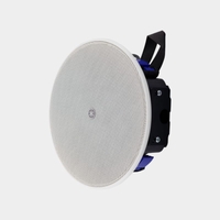Yamaha Low profile; full-range 2.5" driver; 60Hz-20kHz; 160 conical coverage; 15w; 7.5w; 3.8w; 1.9w; 1w (70V) or 30w @ 8? (PGM); O-ring and tile rail sold separately; white grill, - yamaha-vxc2fw