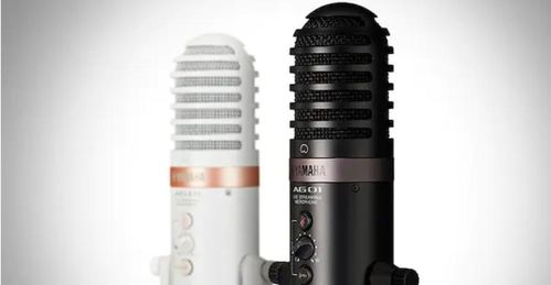 Yamaha AG01 Streaming Loopback Audio USB Microphone - Black