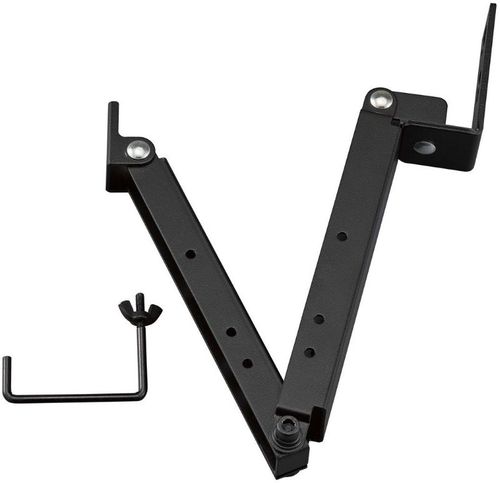 Yamaha Pan/tilt wall mount bracket for 2-axis adjustment for 2 vertically linked VXL1 arrays; black finish, - yamaha-vcsb-l1b