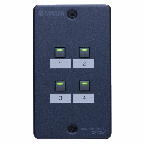 Yamaha Passive single-gang control panel for DME and MTX processors - CP4SW