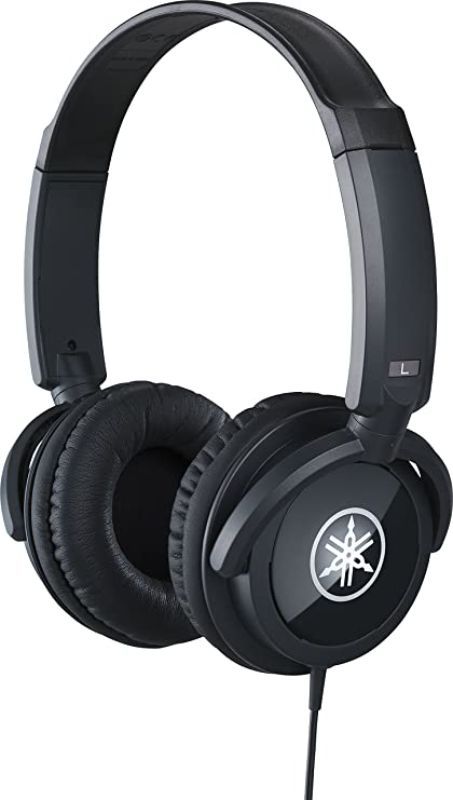 Yamaha Performance headphones; 46?; sensitivity 103dB/mW; frequency response 20Hz-20kHz; 40mm driver; closed back light weight design; 1/8" TRS plug; 1/4" adapter included, - yamaha-hph-100b