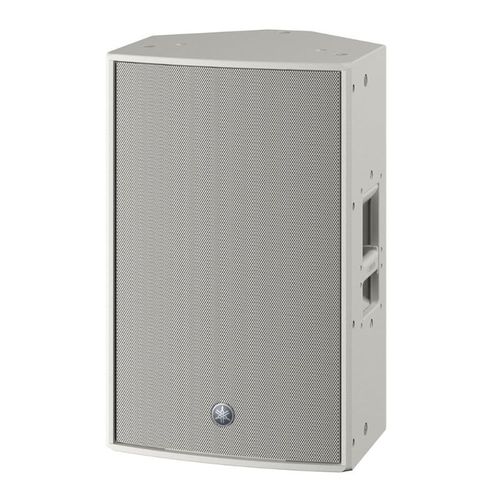 Yamaha Powered speaker; 2000w; 12" LF; 2" titanium compression driver on rotatable 90 x 60 horn (White), - yamaha-dzr12w