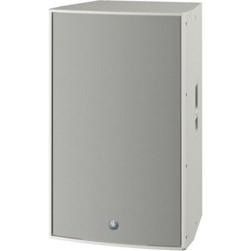 Yamaha Powered speaker; 2000w; 3-way; 15" LF; 8" MF; 2" titanium compression driver on 75 x 50 horn (White), - yamaha-dzr315w