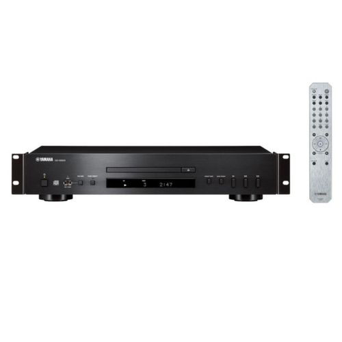 Yamaha Rack mount single disc CD player; features stereo unbalanced analog output, digital output (coaxial and optical); USB port for playback of MP3; WAV; WMA; FLAC music files from USB memory devices; 2RU, - yamaha-cd-s303rk
