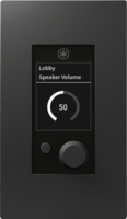 Yamaha TCP/IP connected wall-mounted control panel for DME3/DME5 processors and compatible third-party devices 1 x RJ45 network connector PoE powered rotary encoder with push black finish - MCP2B