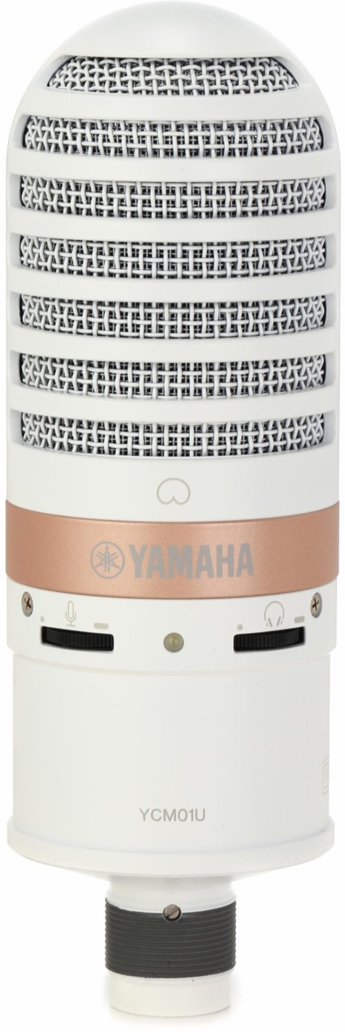 Yamaha USB condenser microphone white finish - YCM01U W