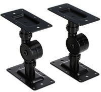 Yamaha Wall/ceiling mount bracket for HS7I; HS8I (sold in pairs, priced per pair), - yamaha-bws50-190