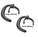 ALXCD Replacement Earbuds & Ear Hooks For Plantronics - 9 Piece Gel Tips & 6 Clear Ear Hooks For Headphones