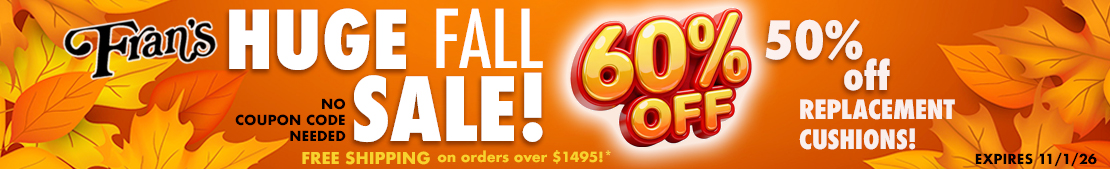 Fran's Wicker Promo Banner
