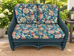 Aquarius Loveseat Green (MF)