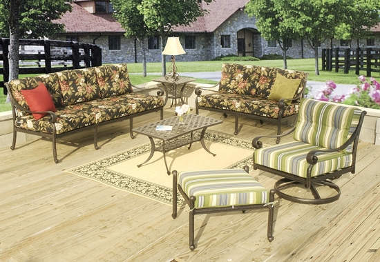 Fran's Wicker Bali Living Set - Thumbnail 2