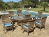 Belvedere Oval Dining Set of Seven (MF)