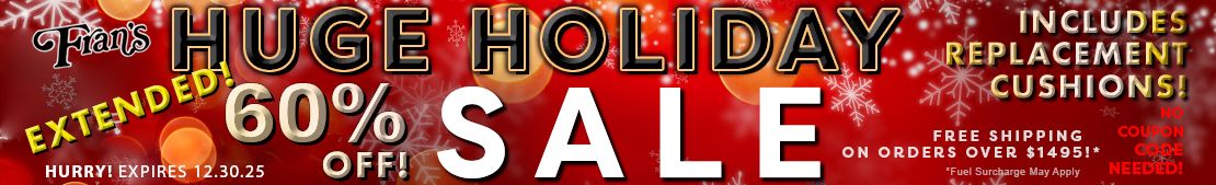 Fran's Wicker Promo Banner