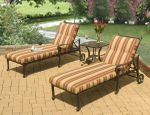 Cast Aluminum Chaises