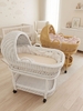 Deluxe Wicker Bassinet (MF)