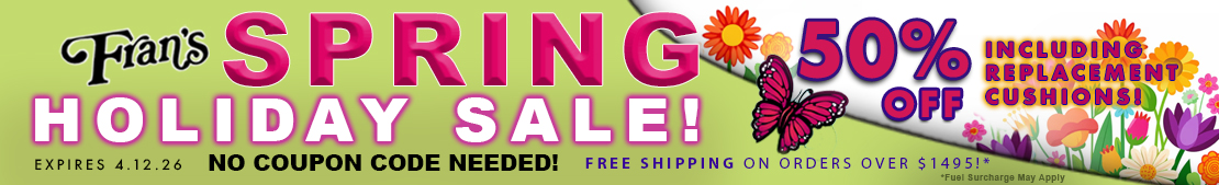 Fran's Wicker Promo Banner