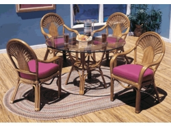 Fan Dining Chair Upholstered Cushion with Sunbrella Fabrics (UPS $20)