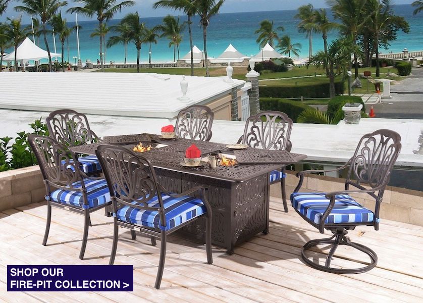 Fran's Finest Quality Wicker, Teakwood, and Cast Aluminum Furniture