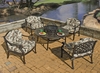 Lancaster Fire Pit & Beverage Set/5 (25% Off!)