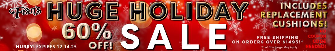 Fran's Wicker Promo Banner