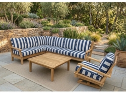 Miami Teak Sectional Set Click for Details Miami Teak Sectional Set Click for Details