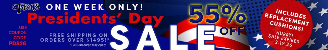 Fran's Wicker Promo Banner