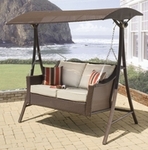 Outdoor Wicker Swings