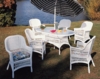 Palm Springs Dining  84" Oval Table (MF)