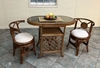 Pecan Rattan Cafe Set (UPS $125)