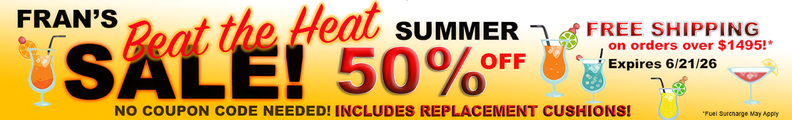 Fran's Wicker Promo Banner