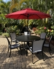 Providence Pedestal Round Dining Set of Seven (MF)